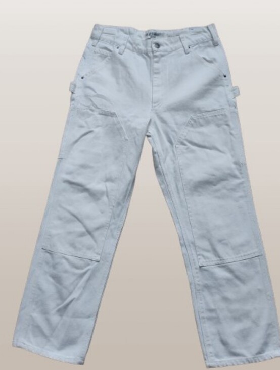 Denim - NWT Velvet Heart Mari White Classic Straight Carpenter Jeans 27W x 27L Short/Pet